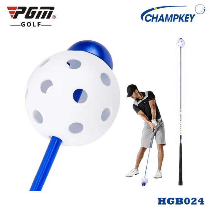champkey-อุปกรณ์พัฒนาวงสวิง-สำหรับกีฬากอล์ฟ-pgm-สีน้ำเงิน-ขนาด-120-cm-hgb024-golf-swing-boost-swing-speed-delay