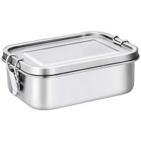 hot【cw】 Food with Lock and Leakproof Design 800ML Bento Boxes for Kids or Adults-