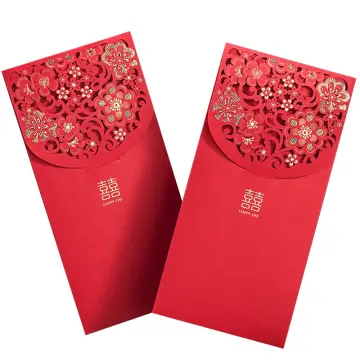 6pcs 2023 New Chinese New Year Red Envelopes On Hard Paper Bronzing Style New  Year Lucky Red Envelopes, 24/7 Customer Service