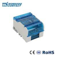 1Pc WKH407 Jtion Modular สกรู Universal WKH 407สายไฟขั้วต่อ Din Rail Terminal Block Power Distribution