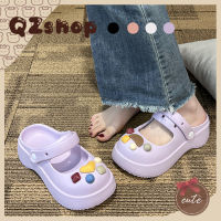 QZshop สินค้ามาใหม่? รองเท้าแตะแบบสวมรัดส้น รองเท้าตัวโตมาใหม่ งานจริงสวยมาก มาพร้อมตัวติด สวยๆเรียบๆ จึ้งใจมากนะ พื้นนิ่มมากเธอ ต้องมีแล้วป่ะ?