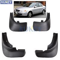 สำหรับ Mazda Protege 323 Ford 1998-2003รถ Mud Flaps Mudflaps Splash Guards Mud Flap Mudguards Fender 1999 2000 2001 2002