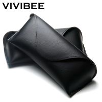 【hot】○  VIVIBEE Men Soft MagnetPU Leather Sunglasses Unsex Eyeglasses spectacle Cases