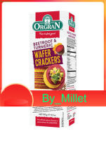 Gluten Free Turmeric &amp; Beetroot Wafer Crackers Orgran 100 G.