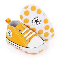 Limited Time Discounts Classic Flash Baby Shoes Infant Boys Girls Sports Shoes Crib Shoes Toddlers Soft Sole Anti-Slip First Walkers Baby Sneakers