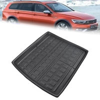 รถด้านหลัง Trunk ถาดชั้น Cargo Boot Liner ถาดสำหรับ VW Passat B8 3G5 Estate Variant Alltrack 2014 2015 2016 2017 2018 2019