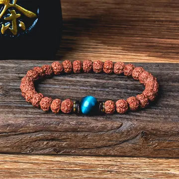 Huge Tibetan 14 18mm Rudraksha Bodhi Seed Meditation Prayer Beads Mala  Bracelet 