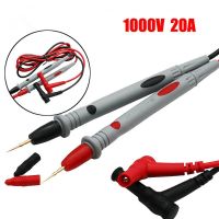 1 Pair Universal Probe Test Leads Pin for Digital Multimeter Needle Tip Meter Multi Meter Tester Lead Probe Wire Pen Cable 20A