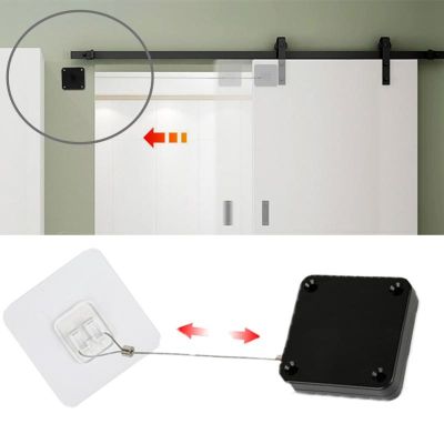 【hot】♣  Door Closer Punch-Free Soft Close Sensor Closers Sliding Glass 1000g-1200g Tension Closing Device