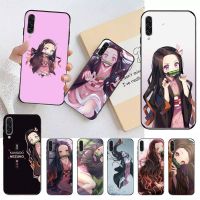 【cw】 Nezuko Kamado Demon Slayer Kimetsu no Yaiba Phone Case For Samsung A20 A30 30s A40 A7 2018 J2 J7 prime J4 Plus S5 Note 9 10 Plus