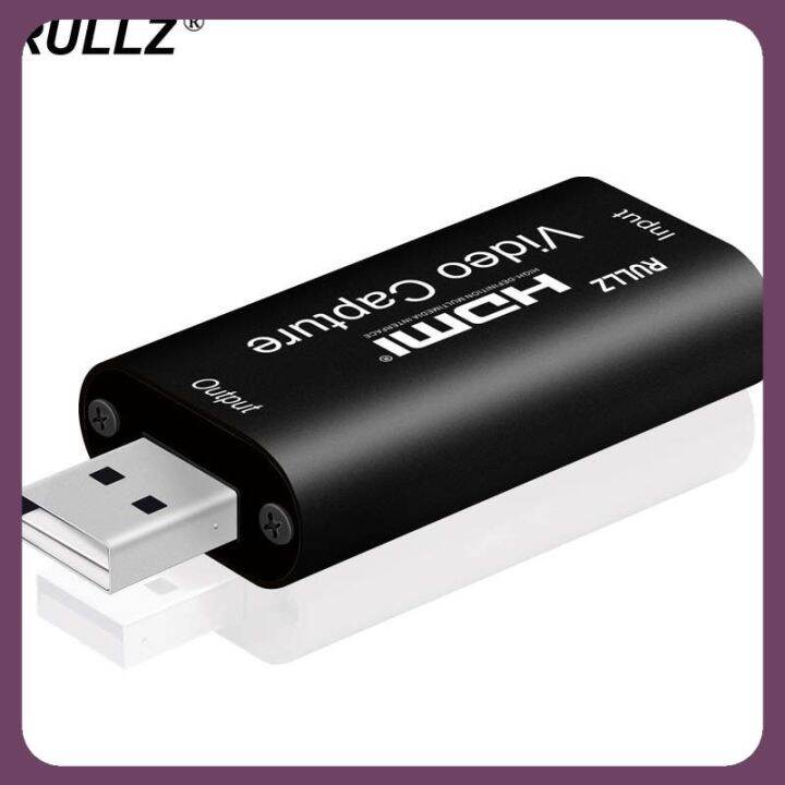 Original Rullz 4K HDMI Capture Card USB 1080P Game Capture Device for ...