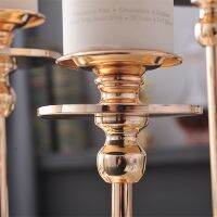 8M Candle Light Table Lamp Creative Restaurant Crafts Romance contemporary Gold