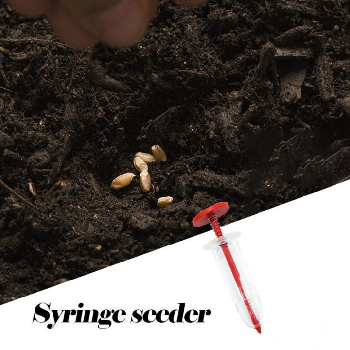 jh-syringe-seeder-sowing-dispenser-garden-sower-manual-seeding-tools-pot-bed-gardening