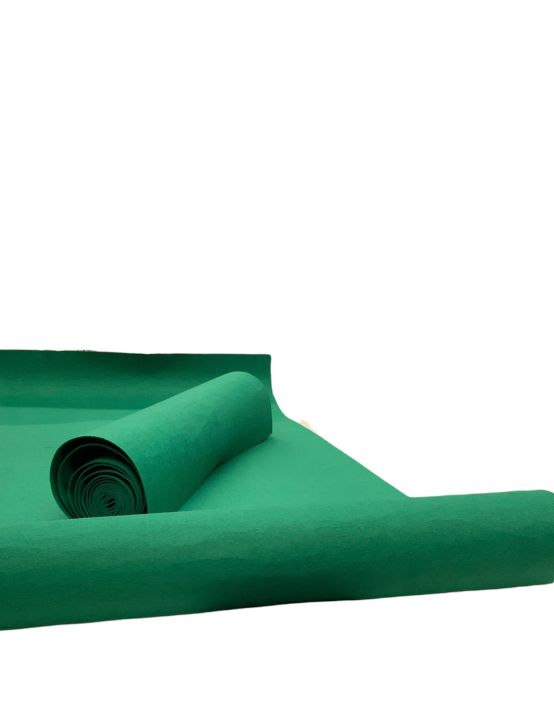 พรมสีเขียว-ขนาดกว้าง1เมตร-ยาว10เมตร-หนา3มม