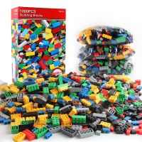 New23 1000 Pieces DIY Creative Building Blocks Bulk Sets City Classic Bricks Assembly Brinquedos Educational Toys For Children