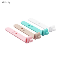 Witkitty 4pcs Universal line Storage CLIP Desk Organizer Winder หูฟัง CABLE Organizer