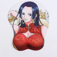 Anime 3D Sexy Mouse Pad Silicone 3D Breast Mouse Pad Silicone Wrist Rest Anime Mousepad Chest Mouse hand Office decor Comic Pad