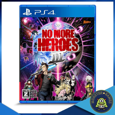 No More Heroes 3 Ps4 Game แผ่นแท้มือ1!!!!! (No More Hero 3 Ps4)