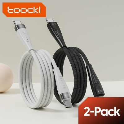 Toocki 2 pack USB C Cable Type C 3A For Xiaomi 12t pro Realme Redmi note 12 pro Poco F3 X4 GT Fast Charging Cable Data Cord Wire