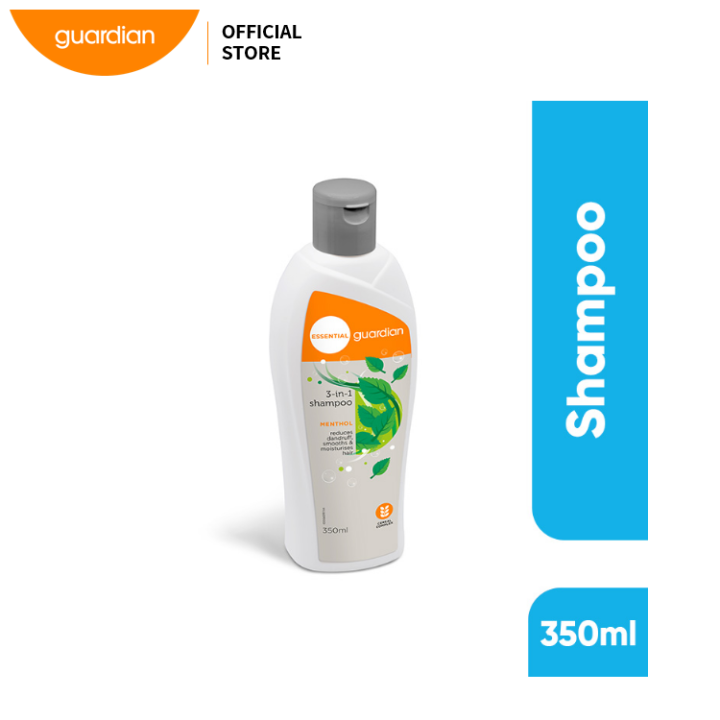 Guardian Essential Menthol 3In1 Shampoo 350ml Lazada