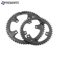 Prowheel พับจักรยาน Chainring 46ครั้ง56ครั้งด้วยสลักเกลียวสำหรับ891011ความเร็วเฟือง130BCD 170มิลลิเมตรหมุน Chainring MTB โซ่ล้อ