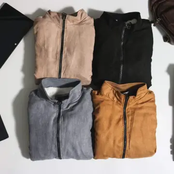 Áo Khoác Da Lộn Lót Lông Giá Tốt T08/2023 | Mua Tại Lazada.Vn