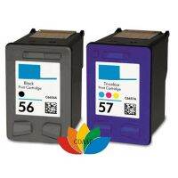 2 Compatible ink catridgeS for hp56 hp57 HP Photosmart 230 245 7000 7150 7260 7345 7350 Printer