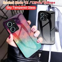 Redmi Note 12 4G เคสสำหรับ Xiaomi Redmi Note 12 Pro Plus 12Pro + Note12Pro Note12 4G 5G กระจกนิรภัยไล่เฉดสีเคสนิ่มใส่โทรศัพท์ซิลิโคนปกป้องฝาหลัง