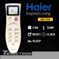 รีโมทแอร์ ยี่ห้อ Haier รุ่น KK10A