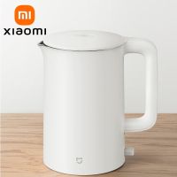 เหมาะสำหรับ Xiaomi MIJIA ชนิดเหล็กกล้าไร้สนิมสำหรับกาแฟชงชา1A Teko Listrik 1800W สมาร์ทไฟฟ้าปิดกาน้ำชา220V Teko Listrik S บ้าน