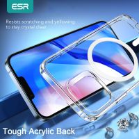 ☜❀ ESR for iPhone 13 Pro Max Case Compatible with Magsafe for iPhone 13 Transparent Back Cover Magnetic Case for iPhone 13 Pro Max