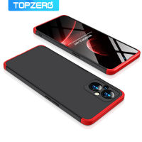 TOPZERO GKK เคสโทรศัพท์สำหรับ OPPO Reno 7Z A96 5G Reno 8Z กรณีป้องกัน3 In 1 Slim Mate Hard พลาสติกกรณี