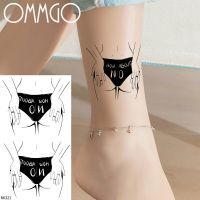 Finger Sexy Panties Adult Butt Temporary Tattoos For Men Women Body Art Back Shoulder Tatoo DIY Waterproof Fake Tattoo Sticker