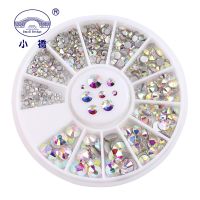 【CW】 SS3-SS20 Glass Rhinestones Nails Decorations Glitter Garment Beads FlatBack Strass 500pcs In