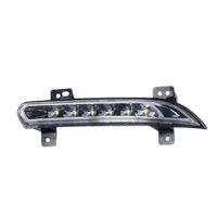 Car Front LED DRL Fog Light for Renault Fluence 2014+ Auto Driving Lamp Daytime Running Light Bumper Lamp