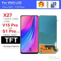 หน้าจอ TFT LCD ขนาด6.39นิ้ว,ชุดประกอบดิจิไทเซอร์หน้าจอสัมผัสสำหรับ Vivo X27 V1838T V1838A / V15 Pro สำหรับ Vivo S1 Pro V1832A V1832T