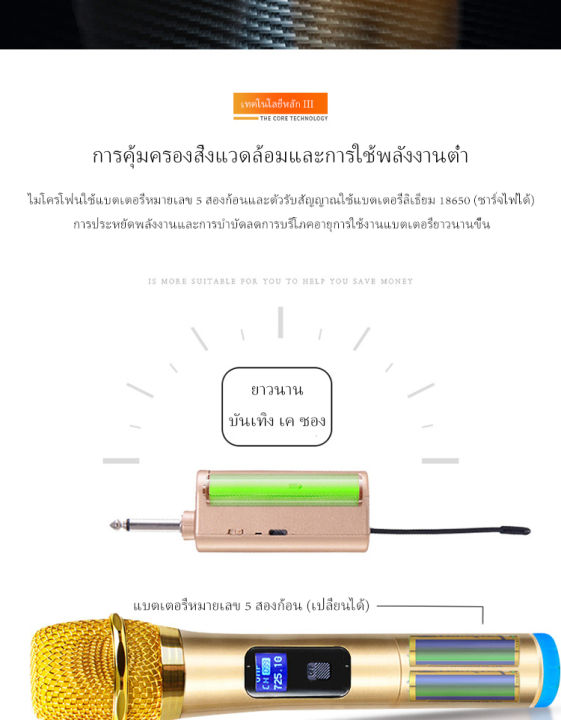 จัดส่งจากประเทศไทย-ไมโครโฟนไร้สาย-ไมโครโฟนขนาดเล็ก-ไมโครโฟนแบบพกพา-ชุดเชื่อมต่อไมโครโฟนไร้สาย-ไมโครโฟนคู่แบบมือถือ-ไมโครโฟนไร้สาย