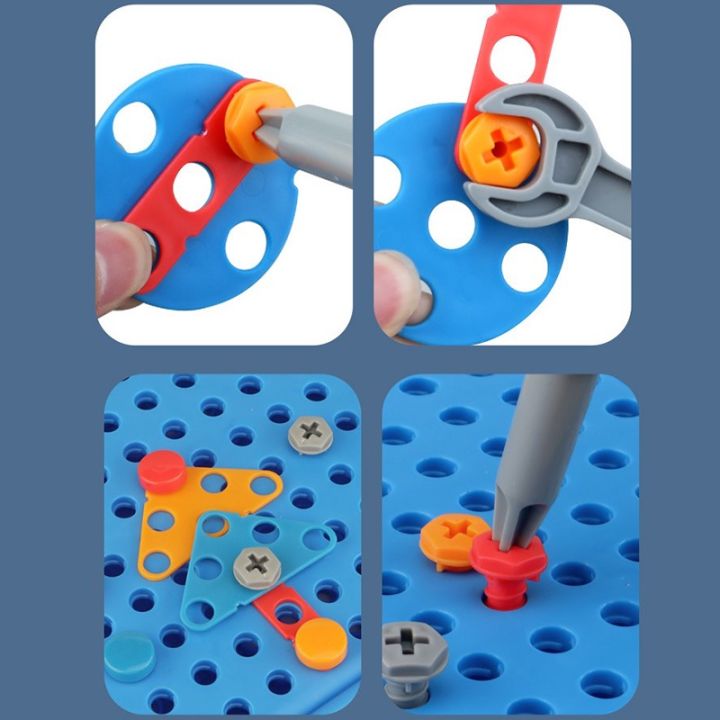 smilewil-ของเล่นช่างซ่อม-ของเล่นเครื่องมือช่าง-กล่องซ่อมเครื่องมือสำหรับเด็ก-ของเล่นเด็ก-351pcs