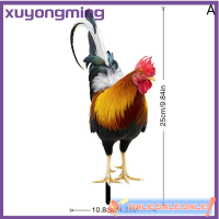 รูปปั้นไก่ Xuyongming รูปปั้นไก่ในสวนสำหรับตกแต่งบ้านรูปปั้นไก่รูปไก่ทนฝนสำหรับตกแต่งกลางแจ้งในบ้านสวนหลังบ้าน