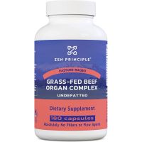 Zen principle Grass Fed Beef Organs Complex 180 capsules