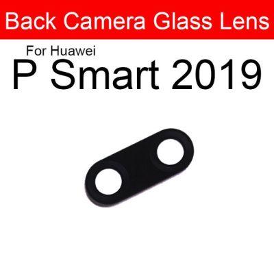 【✴COD✴】 anlei3 เลนส์กระจกกล้องถ่ายรูปหลัง2ชิ้นสำหรับ Huawei P Smart Plus Pro P Smart Z S เลนส์กระจกกล้องถ่ายรูปพร้อมซ่อมสติกเกอร์