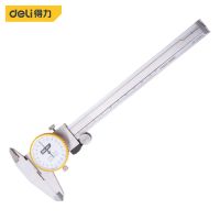 Hg Deli Dial Calipers 0.02มม. เวอร์เนียร์สแตนเลสความแม่นยำสูงพร้อมโต๊ะคาลิเปอร์เครื่องมือวัดขนาด0-150มม. เครื่องมือเวอร์เนียคาลิปเปอร์มีหน้าปัด