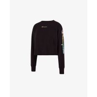 CHAMPION WOMEN - EU เสื้อสเวตเตอร์ผู้หญิง-ไซส์ยุโรป CREWNECK SWEATSHIRT  114079-KK001