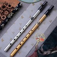 uShuangYangYaFaXin MRBUNNY 6 Hole Flute Instrument Irish Whistle C/D KeyIreland Tin Penny