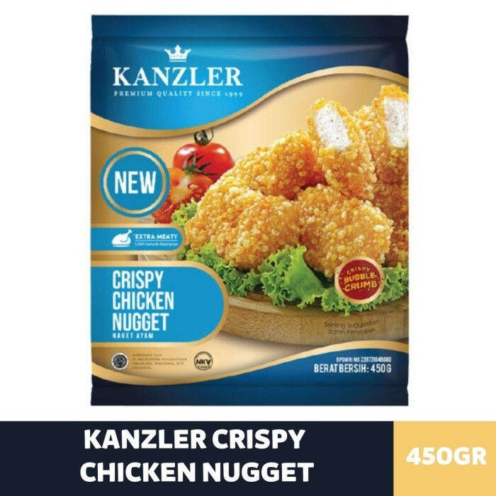 Kanzler Crispy Chicken Nugget 450gr & 120gr / Crispy Chicken Nugget ...