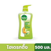 Dettol | เจลอาบน้ำ เดทตอล แอนตี้แบคทีเรีย สูตรไฮเดรทติ้ง 500 มล.