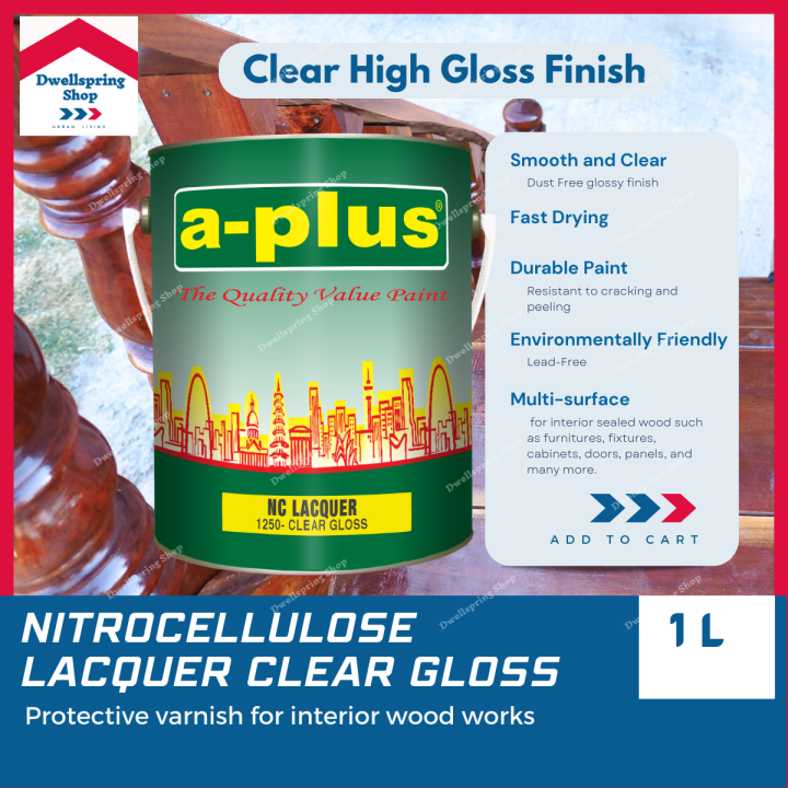 Nitro Cellulose clear coat - gloss