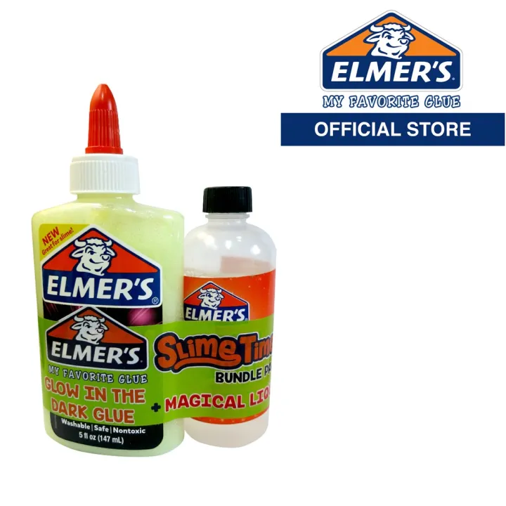 Elmer's Slime Belt Pack SLIME043 (Glow in the Dark, Natural) Lazada PH