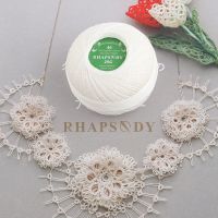 【YD】 Cotton Crochet Thread Size 40 for Tatting Needlepoint Knitting Bobbin Quilting Sewing Mercerized 53Colors