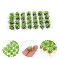 Funnmall 1 กล่อง DIY Miniature Flower Cluster กลุ่มพืชพรรณดอกไม้ปลอมสำหรับภูมิทัศน์ทางรถไฟ